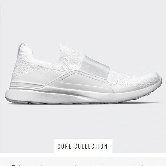 APL | Shoes | Apl Techloom Bliss Whitesilver Knit Slip On  display picture 1